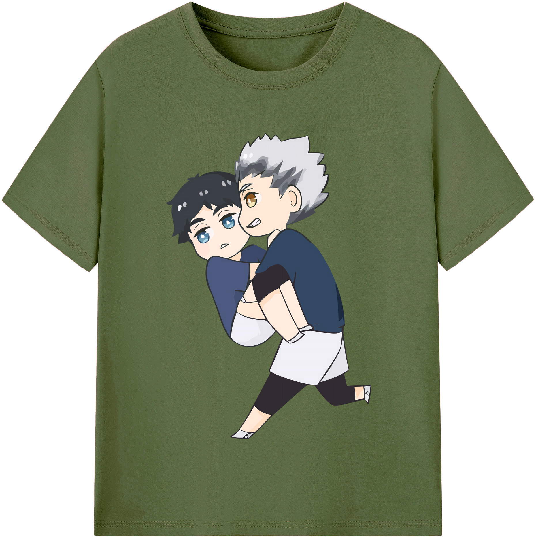 （画像用） ハイキュー!! Haikyu!! 綿100％半袖Tシャツ（フロントプリント）